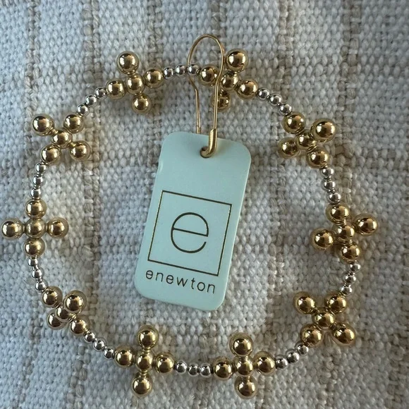 Enewton Gold and Silver Beaded Bracelet - Picture 2 of 6